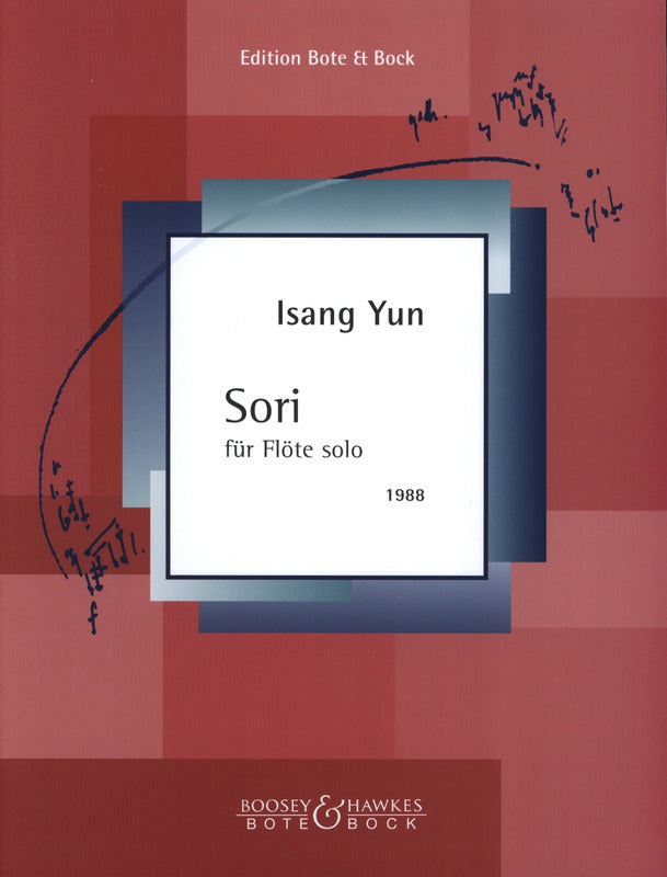 Yun, Sori fur Flote Solo (1988) (Bote & Bock)