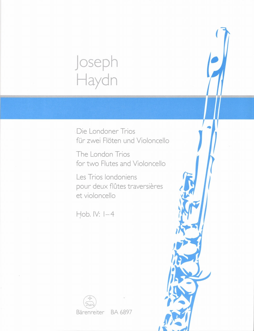 Haydn, Londoner Trios, Hob. 4/1-4 (Barenreiter)