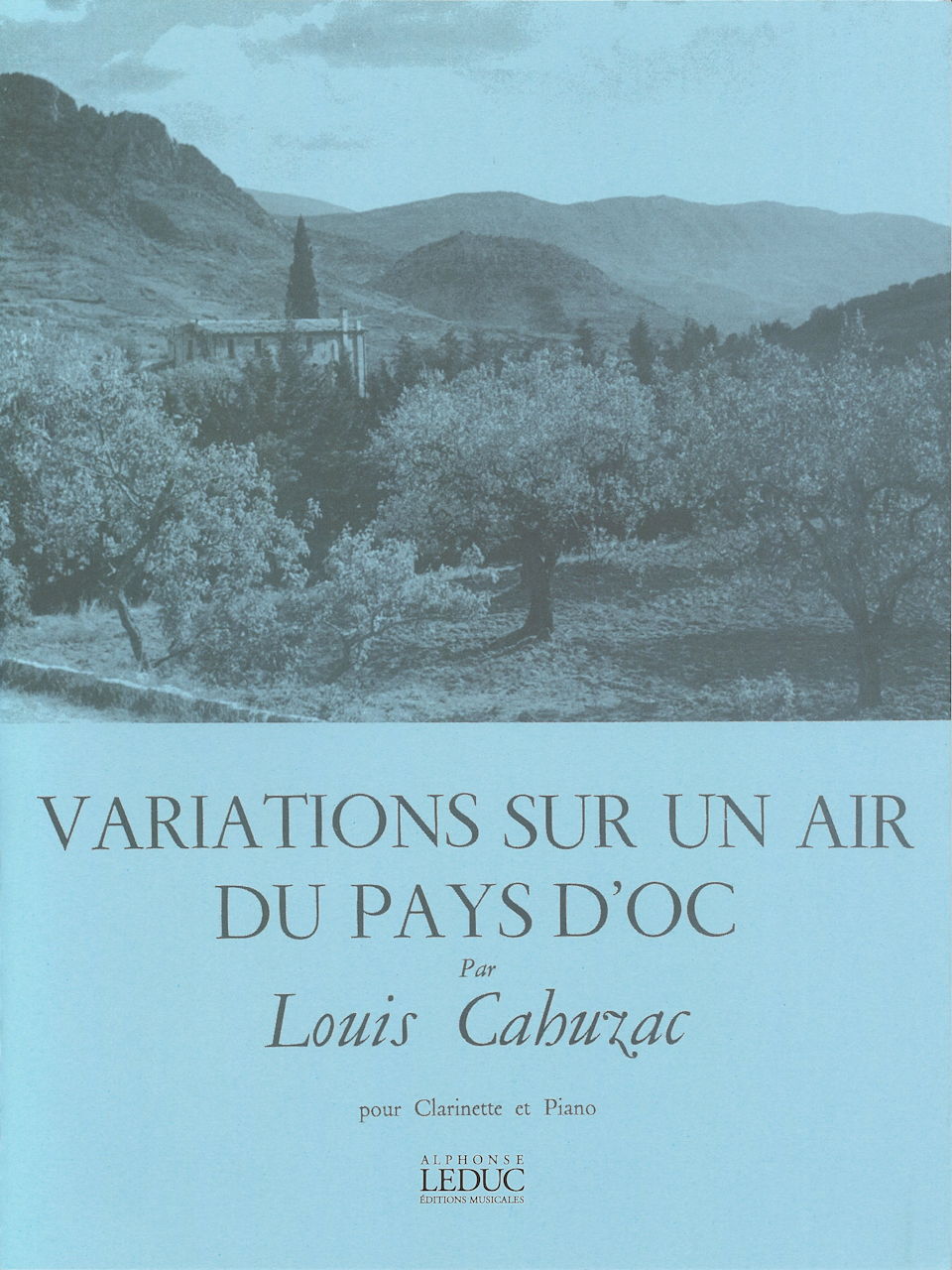 Cahuzac, Variations sur un Air (Leduc)