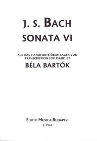 Bach/Bartok, Sonata No. 6 in G BWV 530 (Editio Musica Budapest)