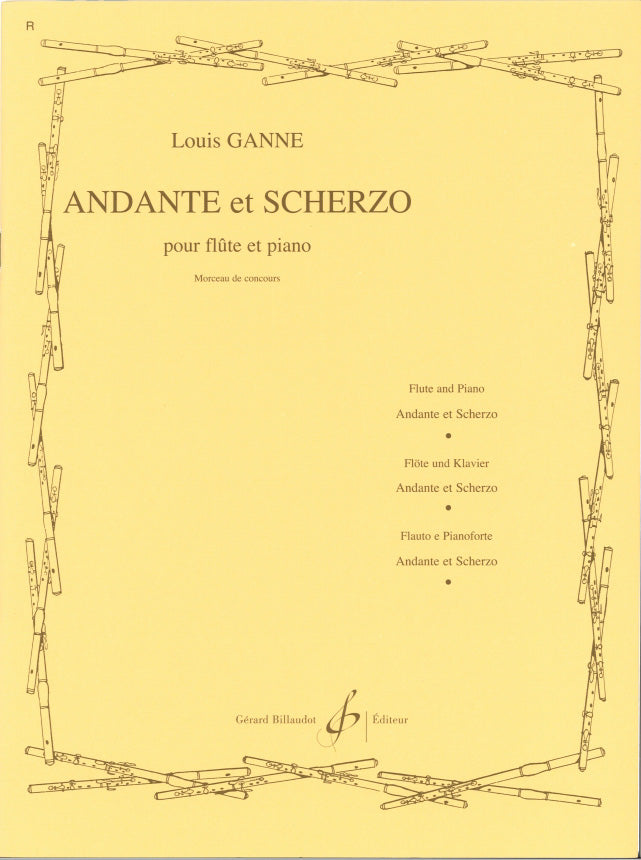 Ganne, Andante et Scherzo (Billaudot)