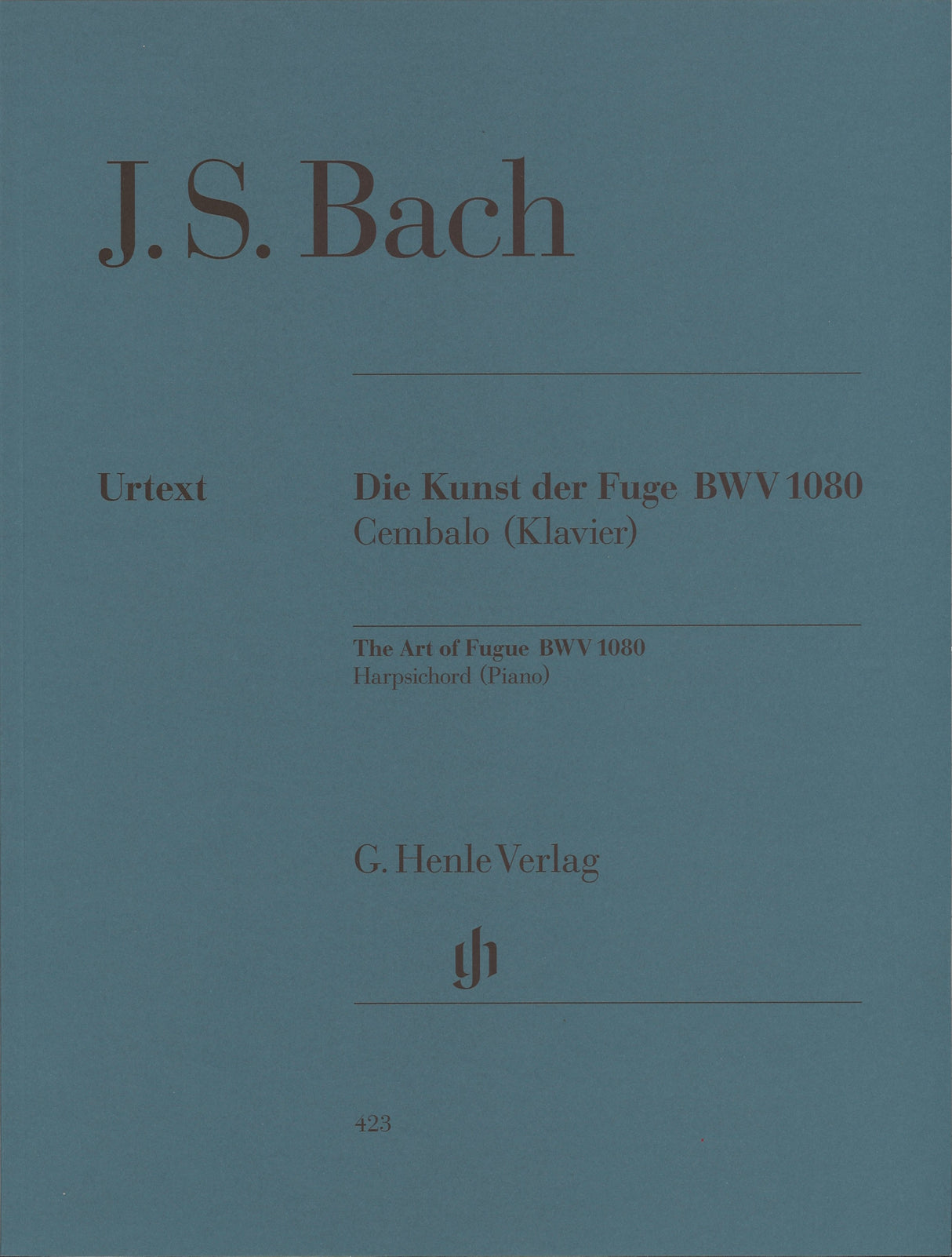 Bach, Kunst der Fuge BWV 1080 (Henle)