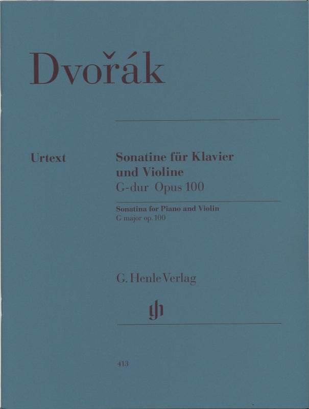 Dvorak, Sonatine op. 100 (Gerlach/Pilko (Henle)