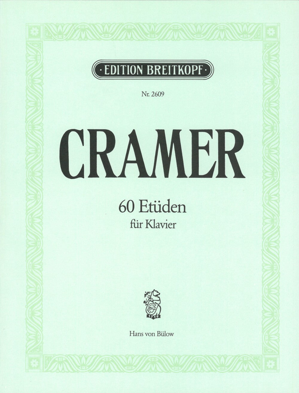Cramer/Bulow, 60 Etuden (Breitkopf)