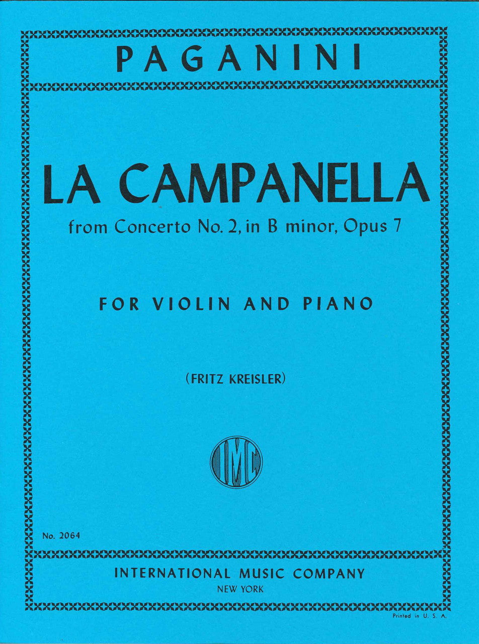 Paganini, Campanella op. 7 (Kreisler) (IMC)