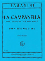 Paganini, Campanella op. 7 (Kreisler) (IMC)