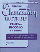 Petersen, Elementary Method Fl/Picc (Rubank)