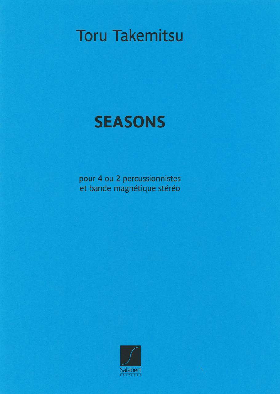 Takemitsu, Seasons (Salabert)