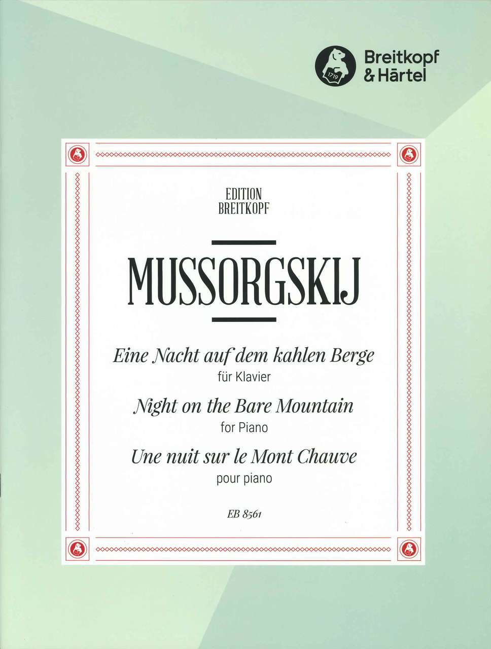 Mussorgsky, Nacht auf dem Kahlen Berge (Breitkopf)