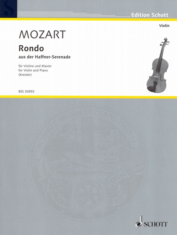 Mozart/Kreisler, Rondo-Haffner Serenade (Schott)