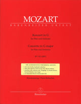 Mozart, Concerto KV 313(285c) in G (Barenreiter)