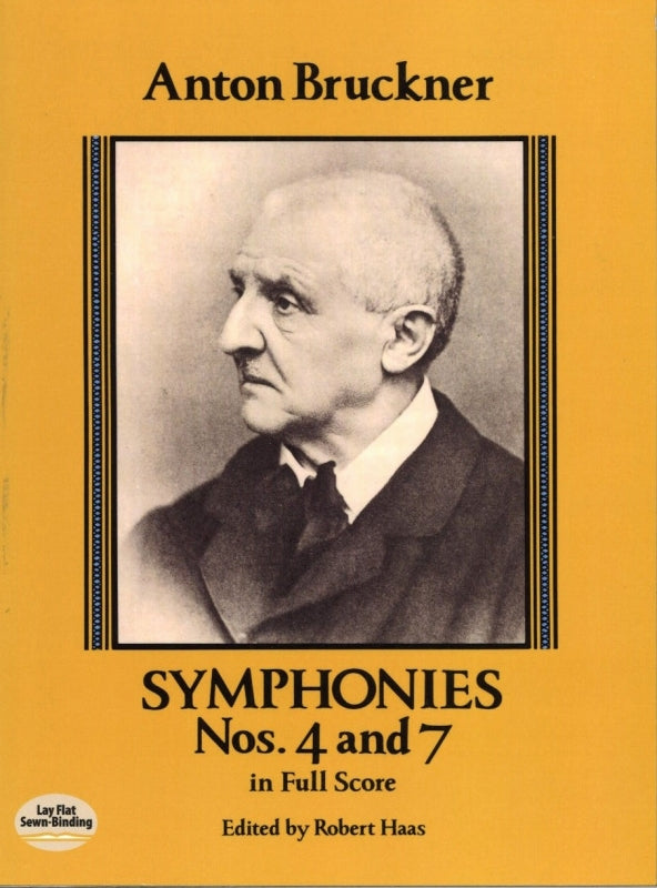Bruckner, Symphonies No. 4 & 7 (Haas) (Dover)