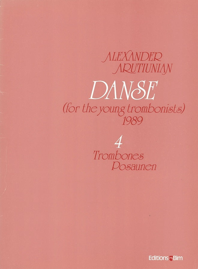 Arutiunian, Danse (4Tbn) (Bim)