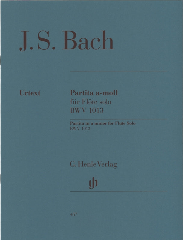 Bach, Partita BWV 1013 in a (Eppstein) (Henle)