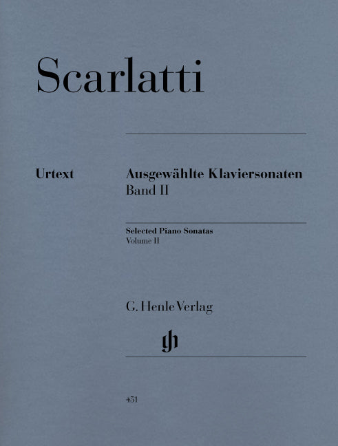 Scarlatti, Sonaten, Auswahl 2 (Henle)