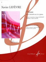 Lefevre, Sonata No. 7 in g (Lancelot) (Billaudot)
