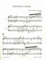 Scriabin,A., Fantasie in a op.posth (Belaieff)