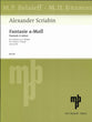 Scriabin,A., Fantasie in a op.posth (Belaieff)