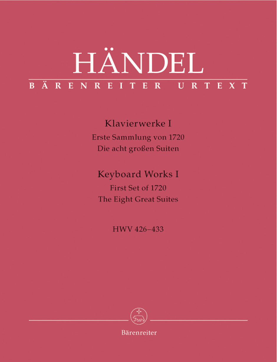 Handel, Klavierwerke 1: 8 Suiten, etc. (Barenreiter)
