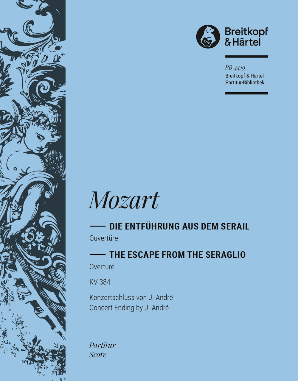 Mozart, Entfuhrung aus dem Serail O (Breitkopf)