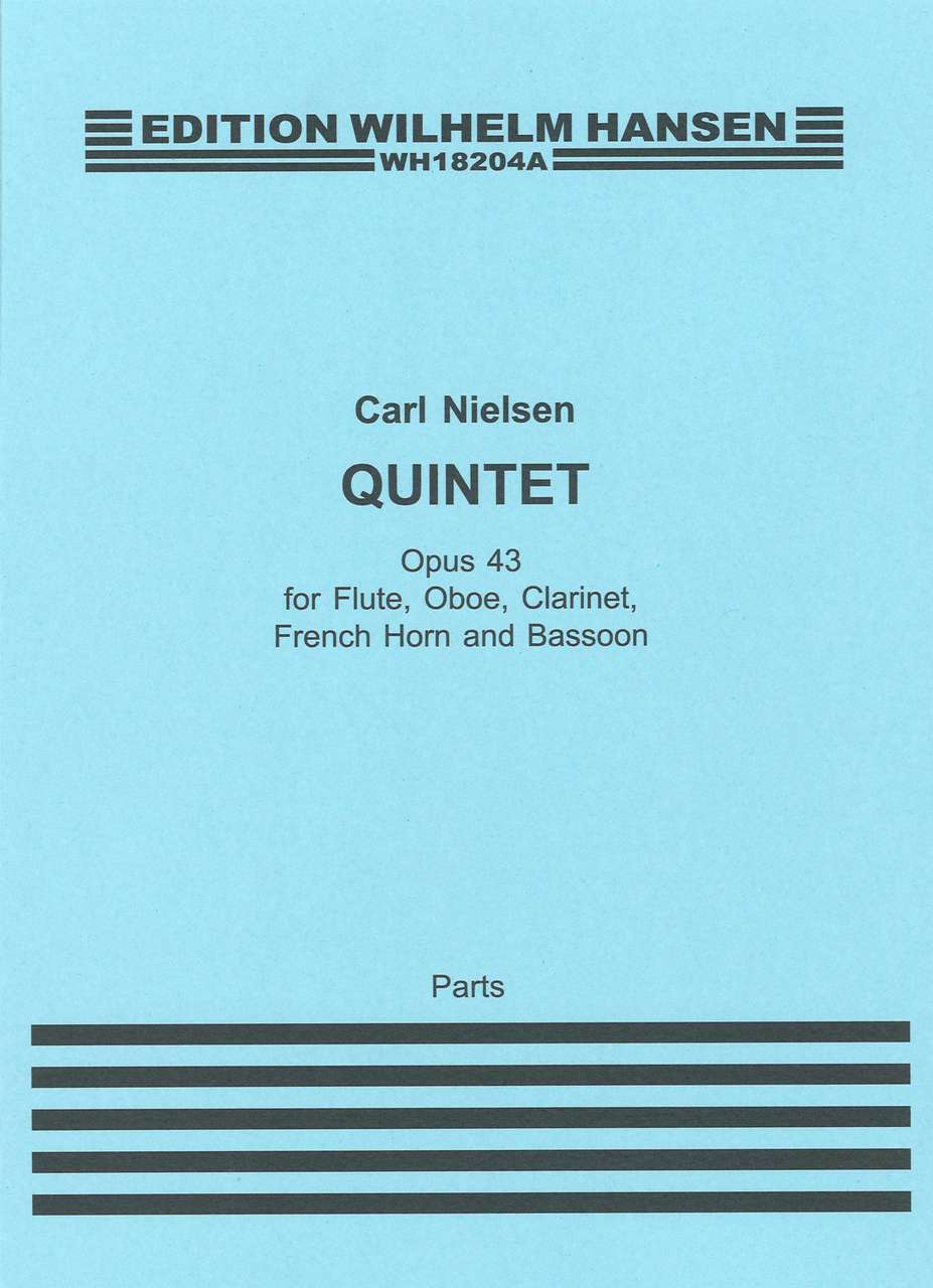 Nielsen, Quintet op. 43 (Parts) (W.Hansen)