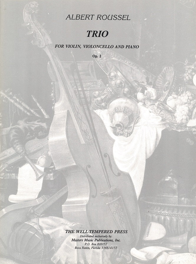 Roussel, Trio op. 2 (Vn,Vc,Pf) (Masters Music)