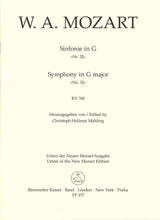 Mozart, Symphony No. 32 in G KV 318 (Barenreiter)