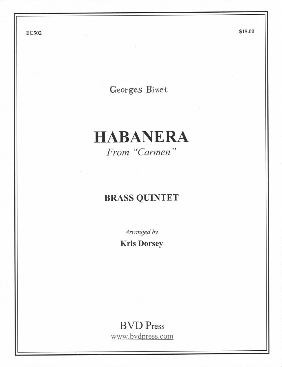 Bizet,G., Habanera (Musicians Pub)