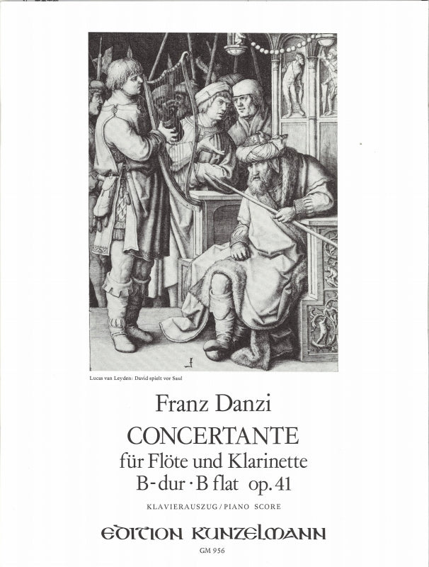 Danzi, Concertante op. 41 (Fl,Cl,Pf) (Kunzelmann)