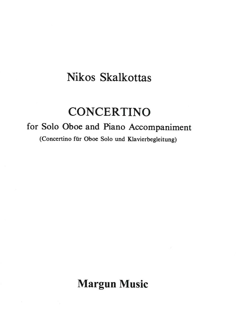 Skalkottas, Concertino for Oboe & Piano (Margun Music)
