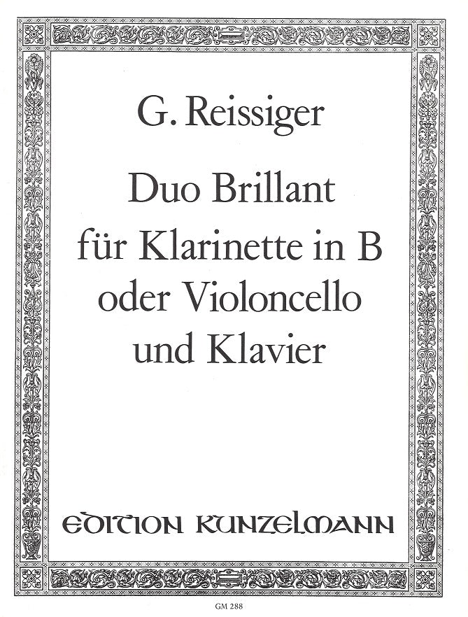 Reissiger, Duo Brillant op. 130 (Kunzelmann)