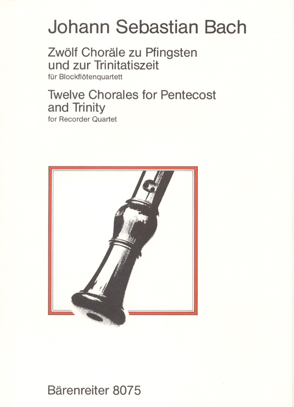 Bach, Chorale zu Pfingsten and zur (Barenreiter)