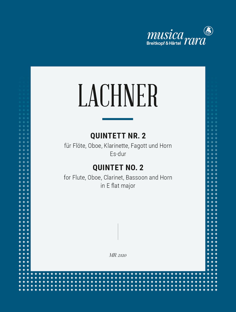 Lachner, Quintet No.2 in Eb (Musica Rara)