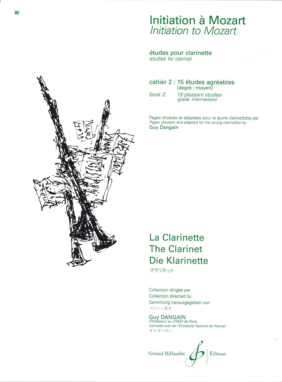 Mozart, Initiation a Mozart 2 (Dangain) (Billaudot)