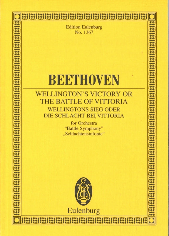 Beethoven, Wellington's Victory op. 91 (Eulenburg)