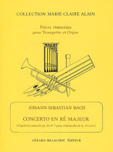 Bach, Concerto en Re BWV 972 (Trp,Org) (Billaudot)