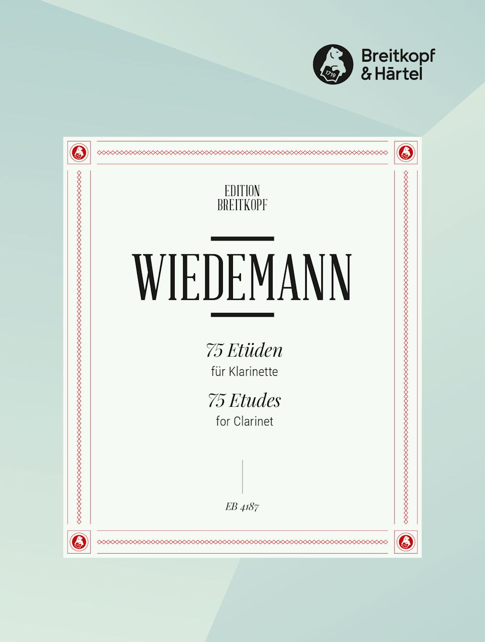 Wiedemann, 75 Etuden (Breitkopf)
