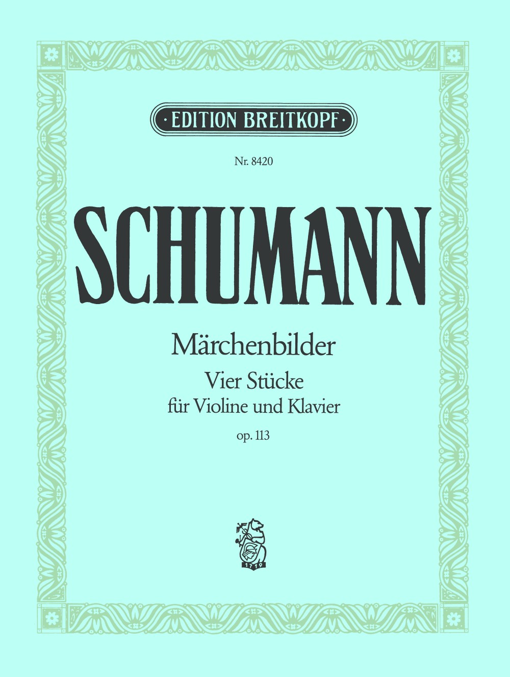 Schumann, Marchenbilder op. 113 (Breitkopf)