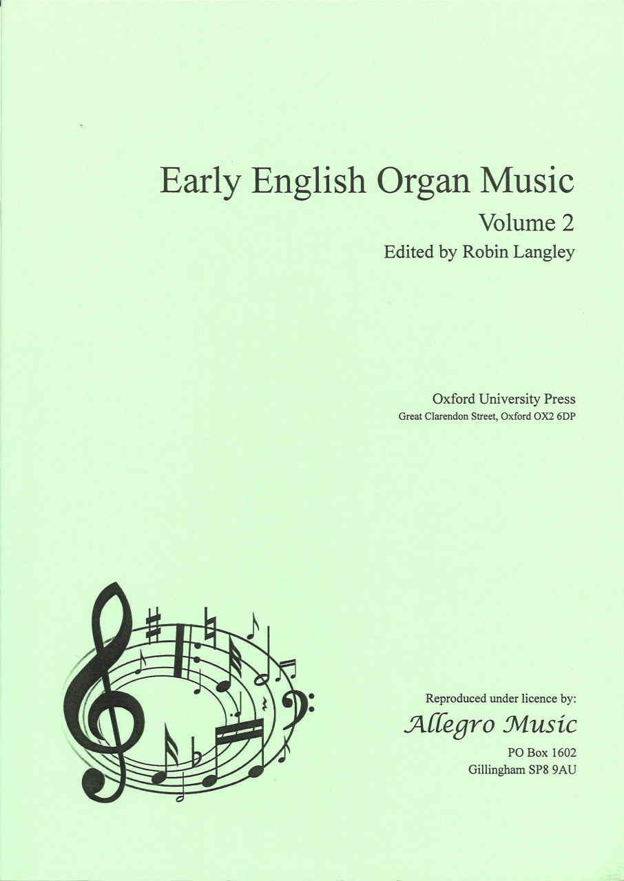 Early English Organ Music 2 (Oxford University Press/Allegro Music)
