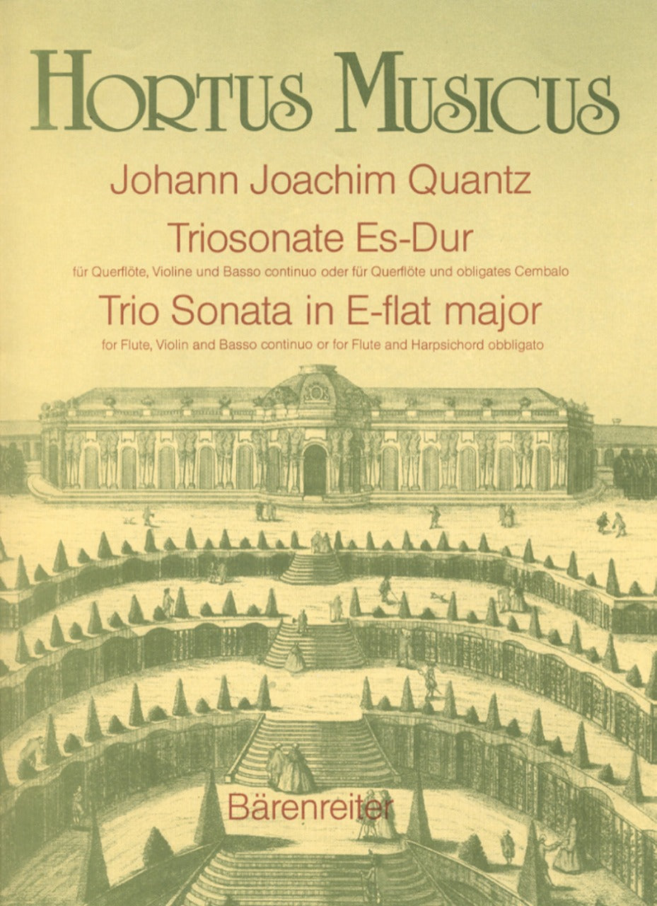 Quantz, Triosonate Es-Dur (Fl,Vn,Bc) (Barenreiter)