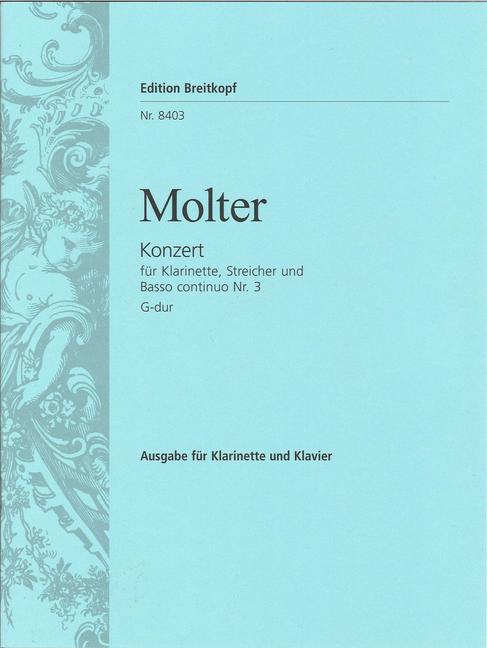 Molter, Concerto No. 3 in G (Breitkopf)