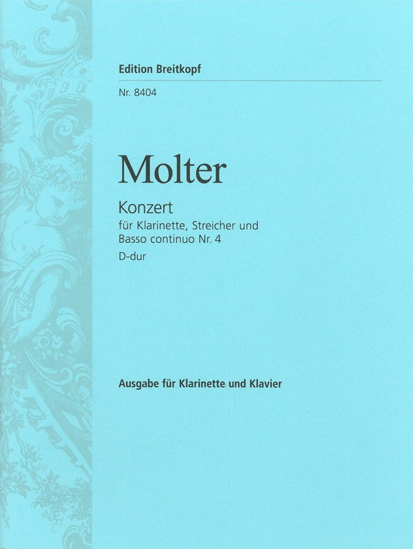 Molter, Concerto No. 4 in D (Breitkopf)