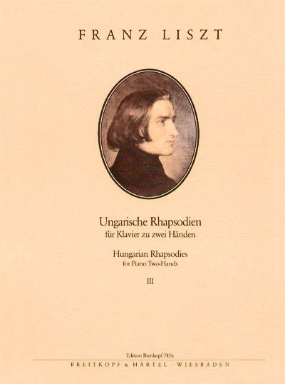 Liszt, Hungarian Rhapsodies 3: 14-19 (Breitkopf)