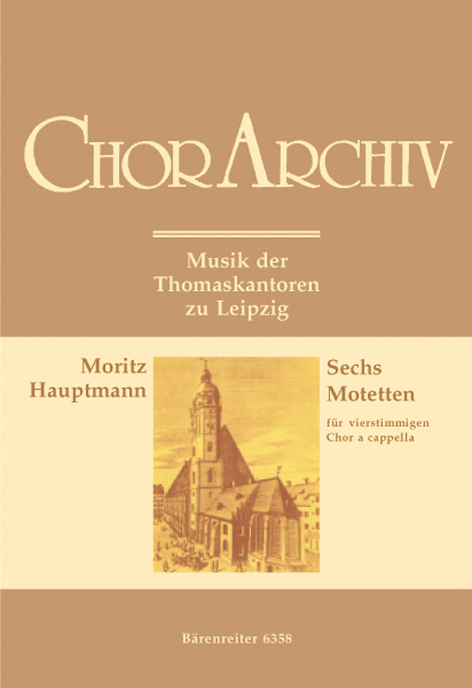 Hauptmann, Motetten fur vierstimmigen (Barenreiter)
