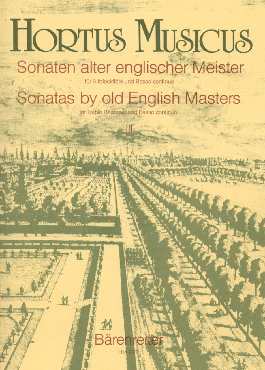 Schneider,M., Sonaten alter englischer M (Barenreiter)