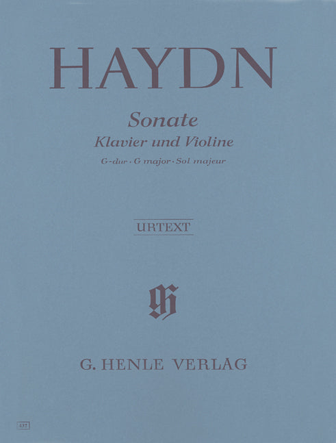 Haydn, Sonate in G Hob. 15/32 (Henle)