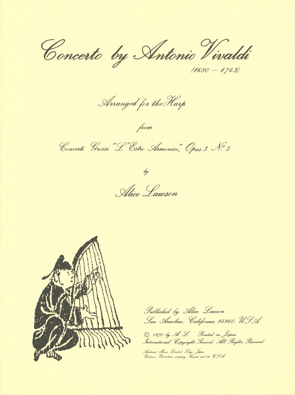 Vivaldi, Concerto (op. 3 no. 5) (Academia Music)