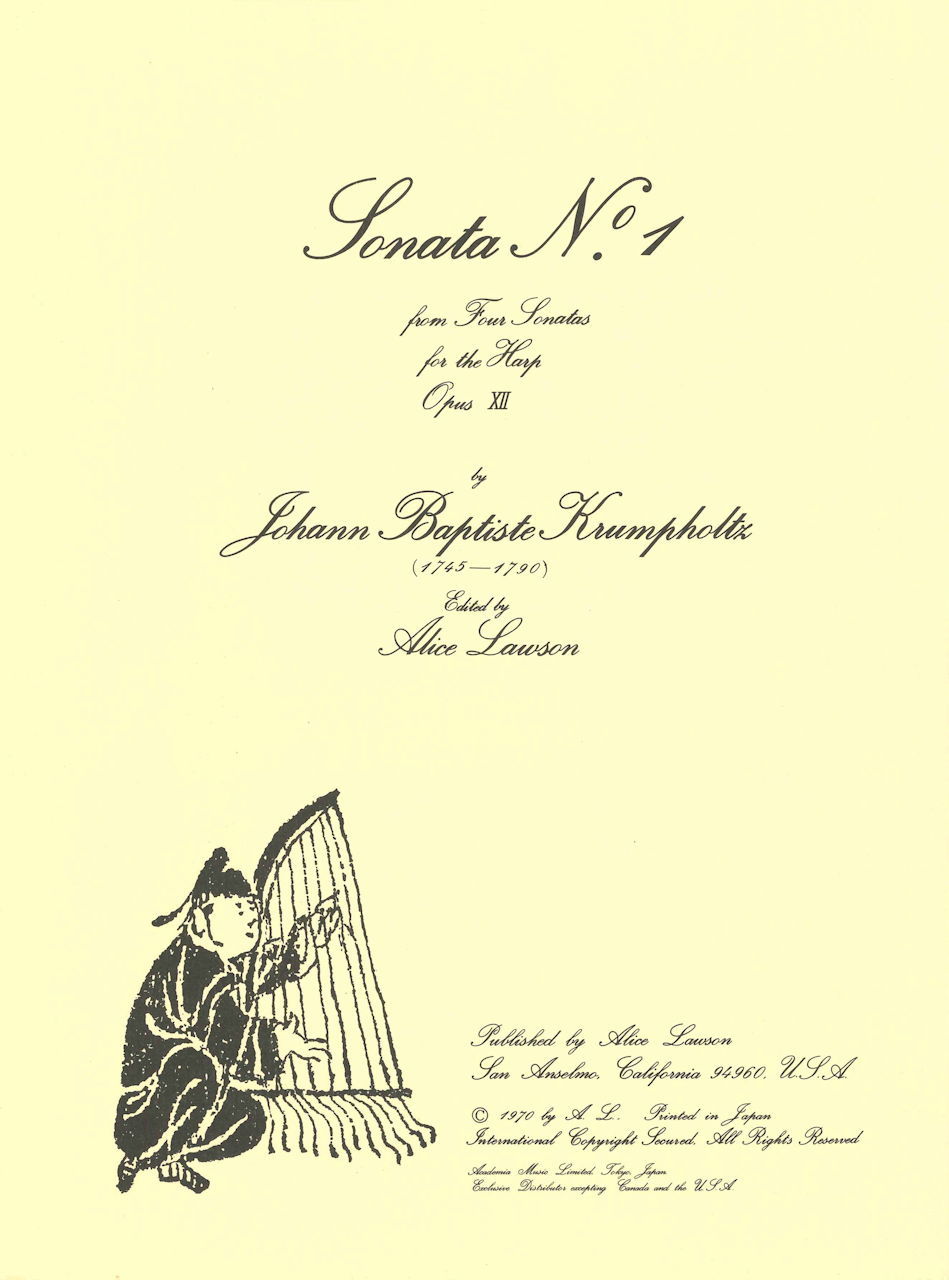 Krumpholtz, Sonata No. 1 (Academia Music)