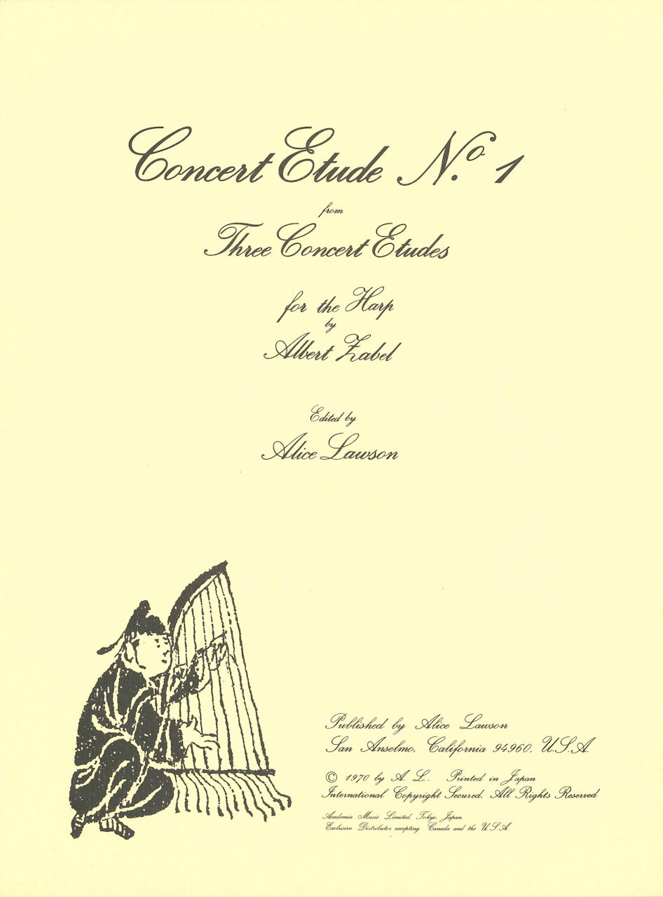 Zabel, Concert Etude No. 1 (Academia Music)