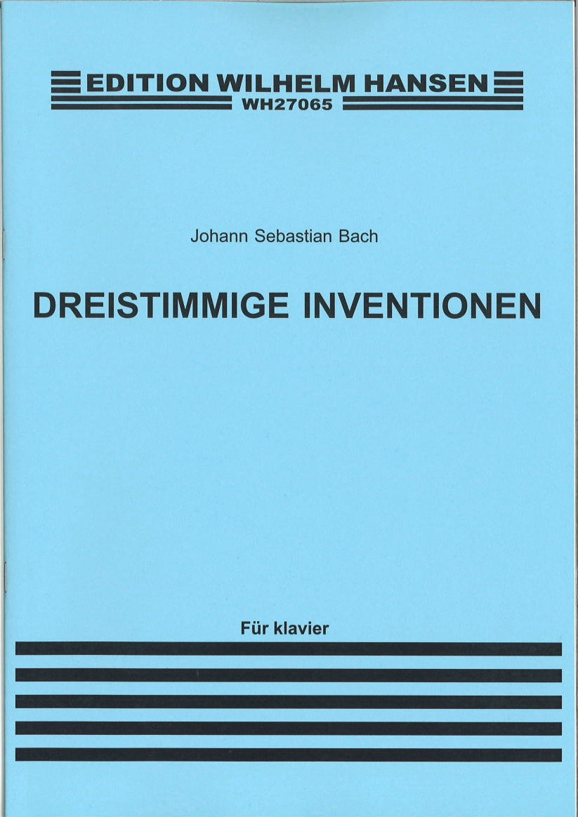 Bach, Inventionen, 3-stimmige (Fischer) (W.Hansen)